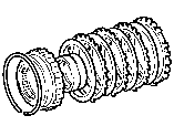 BRAKE NO.3, 1ST & REVERSE BRAKE (ATM) 