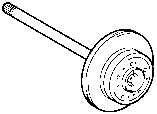 REAR AXLE SHAFT & HUB 